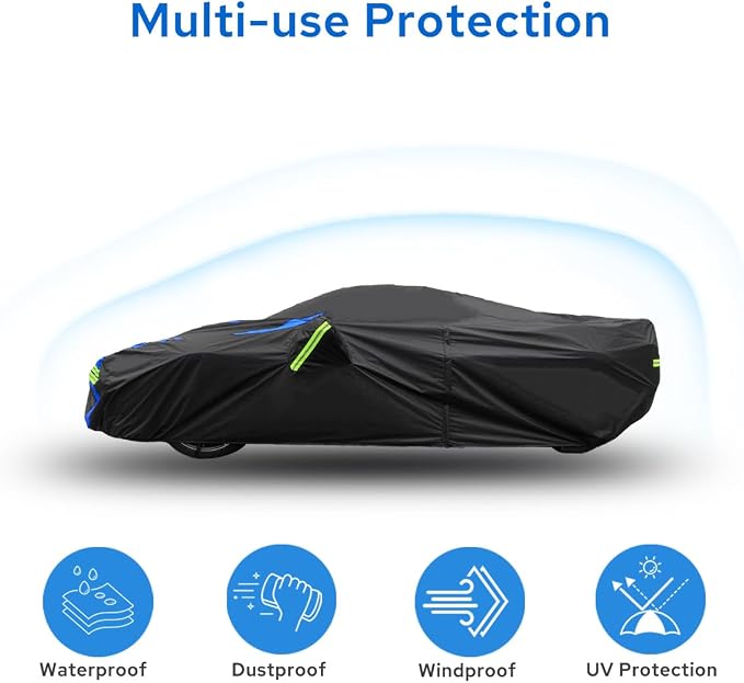 Avecrew for Chevrolet Corvette C8 Car Cover Waterproof All Weather for - Image 6