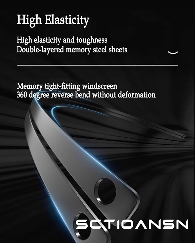 3 Wipers Set-26"+20" Front Windshield Wipers and 12" Rear Wiper Blade - Image 4