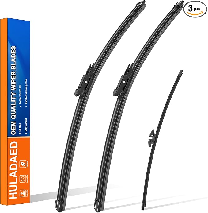 HULADAED® 24'' 20'' 11'' Windshield Wipers Replacement by HULADAED