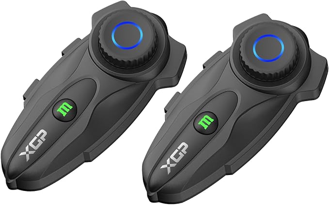 X10 10 Riders Group Mesh Motorcycle Intercom, 3000m Motorcycle Bluetooth by XGP