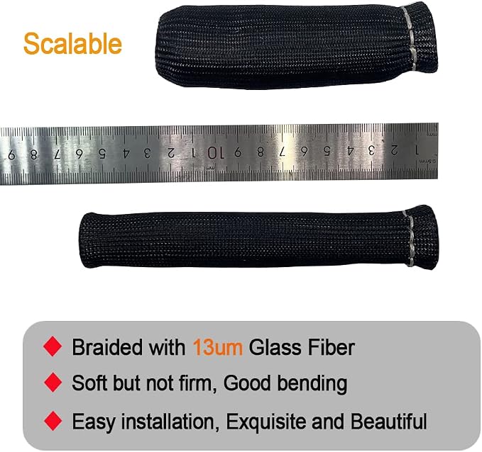 Spark Plug Wire Boots Thermal Protection Insulator Sleeve, 1200 Degree Heat - Image 5
