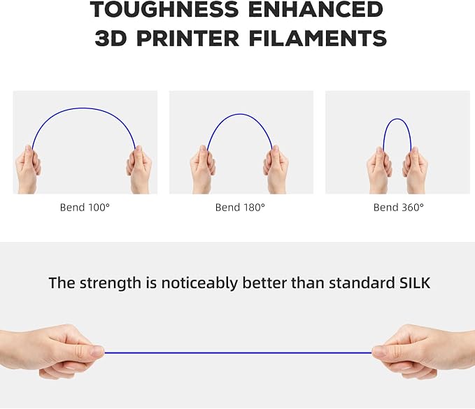 FLASHFORGE PLA Filament 1.75mm, 3D Printer Filament 1kg Spool, Dimensional - Image 4