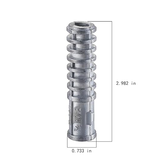 Wensilon 1/2 * 3 Lag Shield Anchor Long Zinc Alloy Bolts Concrete Anchors - Image 2