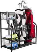 SNAIL Golf Bag Garage Storage Organizer Extra Large Size Golf Bag Rack Stand by SNAIL