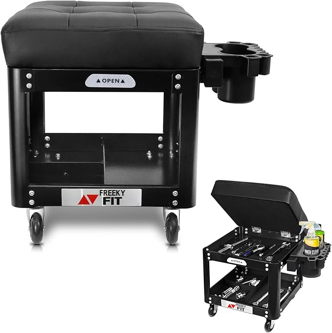 Rolling Creeper Garage Shop Seat by FreekyFit