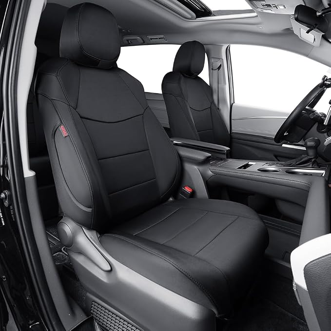 EKR Sienna Seat Covers for 2011-2020 Toyota Sienna L, 7 Seats, 2nd Row Captain by EKR