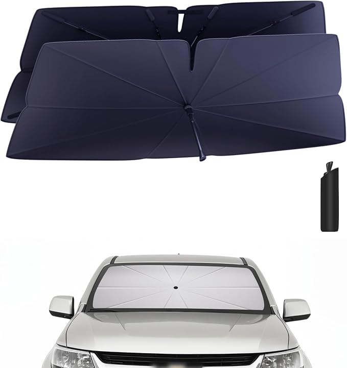Windshield Sun Shade Umbrella Compatible by HIMUMOY