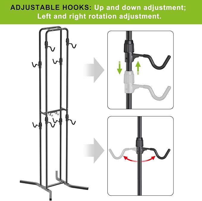 Dolibest 4-Legged Bike Racks Stands - Image 2