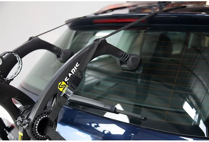 Saris Bones EX 3-Bike Trunk Rack Bicycle Carrier, Anti-Sway Straps, Fits Most - Image 5