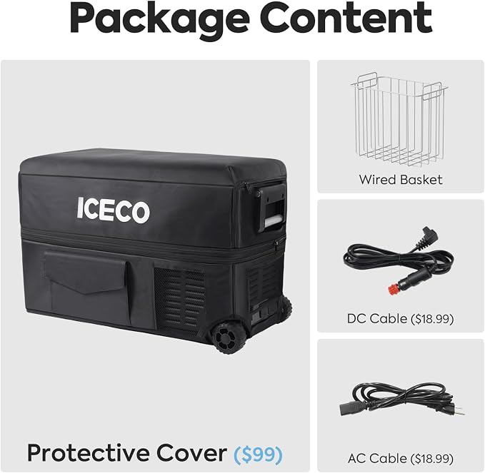 ICECO JP30 Pro 12 Volt Refrigerator, Portable Fridge Freezer Powered by SECOP - Image 4