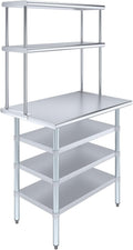 Amgood 24" x 36" Stainless Steel Work Table by AmGood