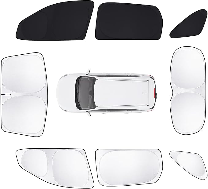 8pcs Car Window Shades for Kia Sorento 2016-2020 Accessories, Windshield Side by Unknown