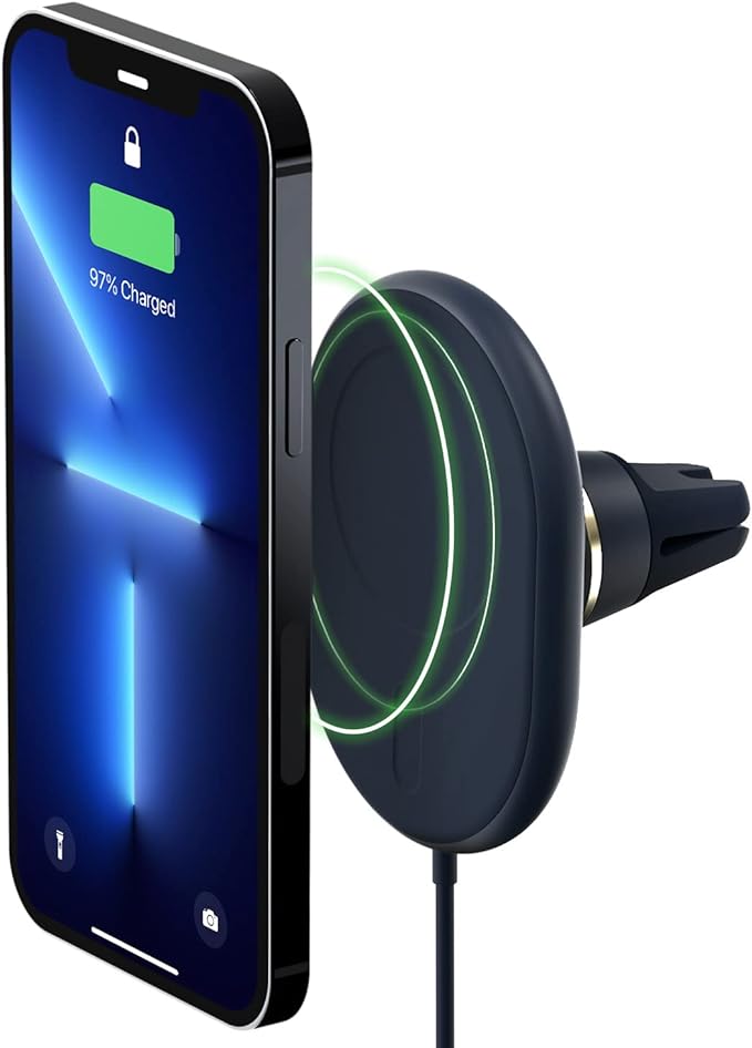 iOttie Velox Magnetic Wireless Charging Air Vent Car Phone Mount. Compatible by iOttie