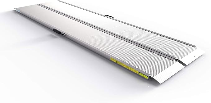 EZ-ACCESS Traverse 8 Foot Durable Aluminum Singlefold Edgeless Curbless by EZ-ACCESS