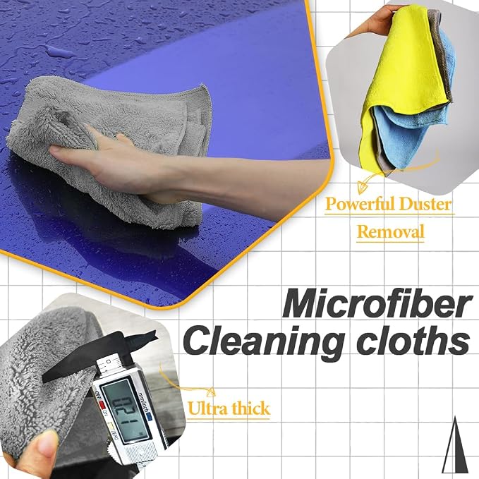 Microfiber Car Wash Cleaning Towel - Image 4