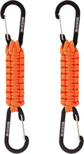 BRAVESHINE Paracord Keychain Carabiner Clip, D Ring Lanyard Hanger Stroller Hook by BRAVESHINE
