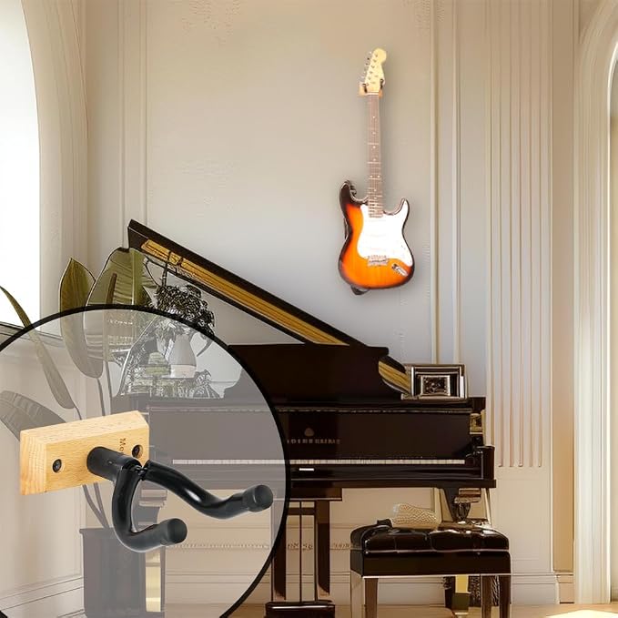 Guitar Wall Mount Hanger, Guitar Hook Holder Stand - Image 5