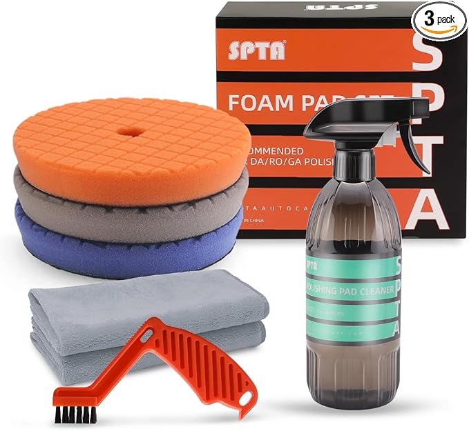 SPTA Buffing Polishing Pads Kits, by SPTA