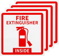 Madrigal Fire Extinguisher Inside Sticker Sign, Weatherproof & UV Protected by Unknown