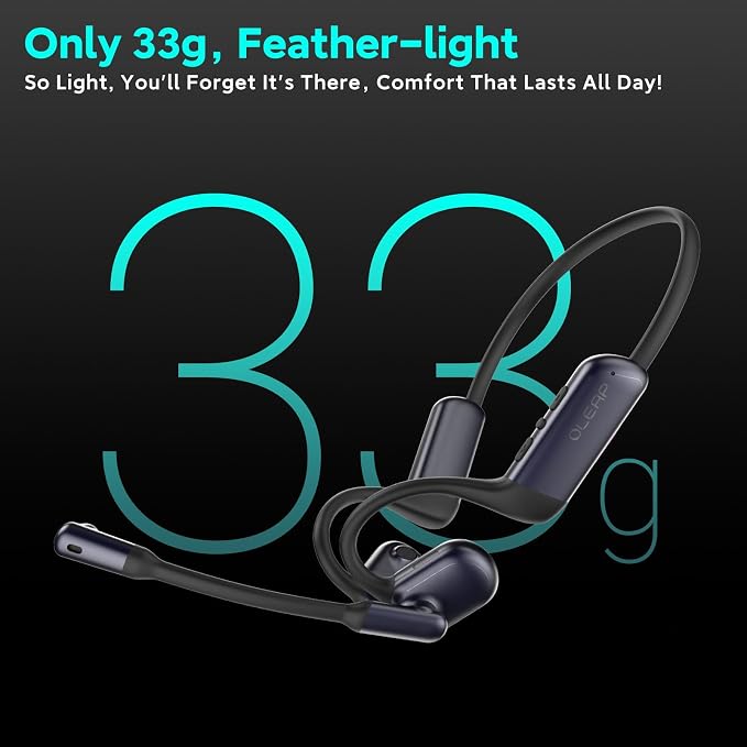 Pilot P200b Pro Bluetooth Wireless Open Ear Noise Cancelling Headphones - Image 3
