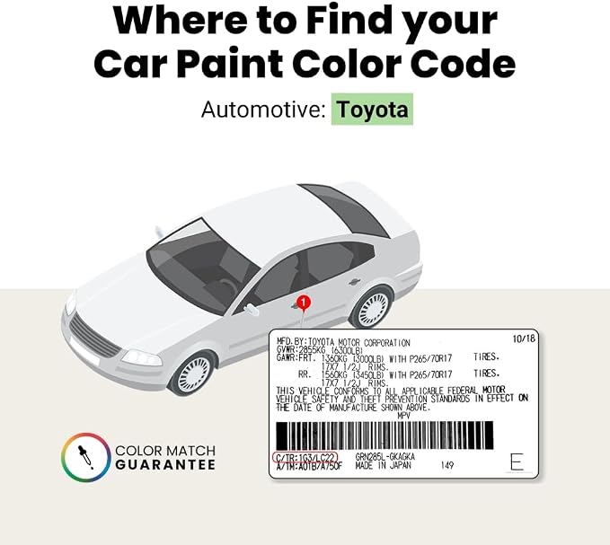 TouchUpDirect 8R5 Blue Mirage Metallic Compatible - Image 3