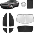 6pcs Car Window Shades for Dodge Challenger 2015-2023 Accessories, Windshield by Unknown