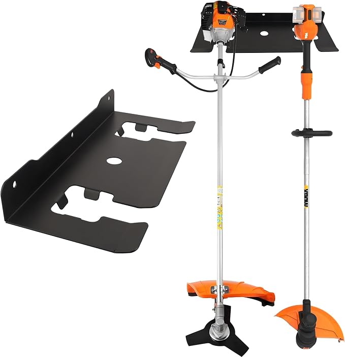MUTUACTOR Heavy Duty Weed Eater Hanger, Large Opening Garage Organizer by MUTUACTOR