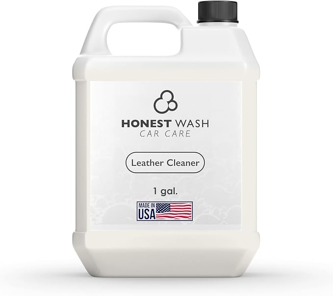 Honest Wash Car Leather Cleaner – Cleans, Conditions, & Restores Leather | by HonestCarWash