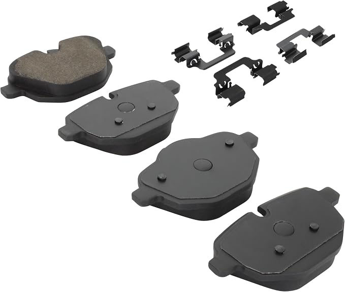 Premium Ceramic Rear Brake Pads Compatible - Image 2