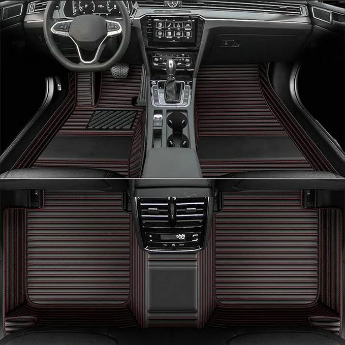 Car Floor Mats - Luxury Leather, Custom Fit by Unknown