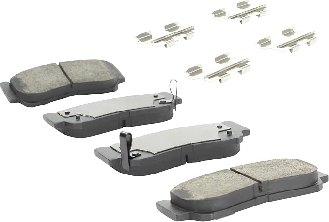 Premium Ceramic Rear Brake Pads Compatible - Image 2