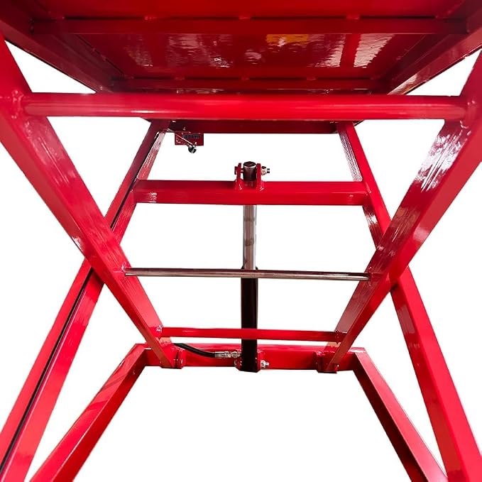 1500lbs Motorcycle Lift Side Extension Motorcycle Jack Table Pedal Hydraulic - Image 5
