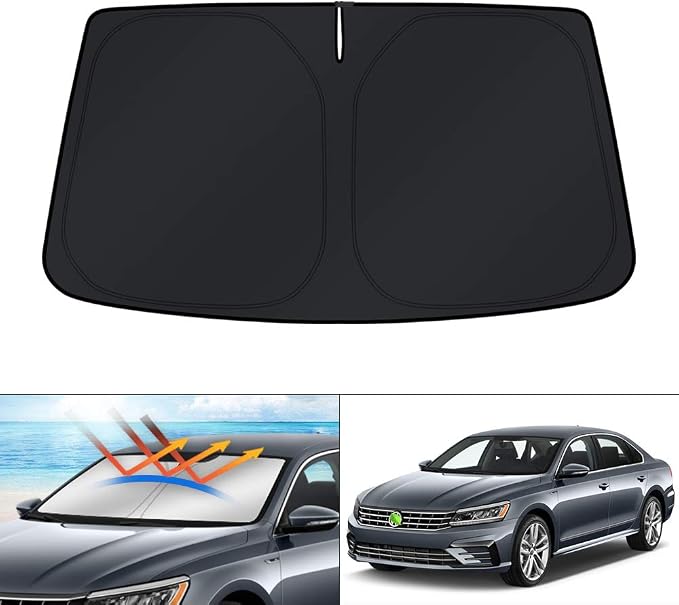 KUST Windshield Sun Shade for 2012-2022 Volkswagen VW Passat Accessories by KUST