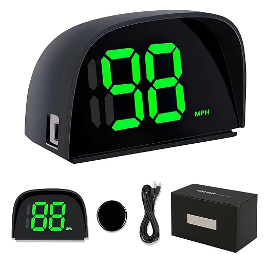 GPS Digital Speedometer for Car MPH Golf Cart Universal HUD Speed Meter by Yenblow