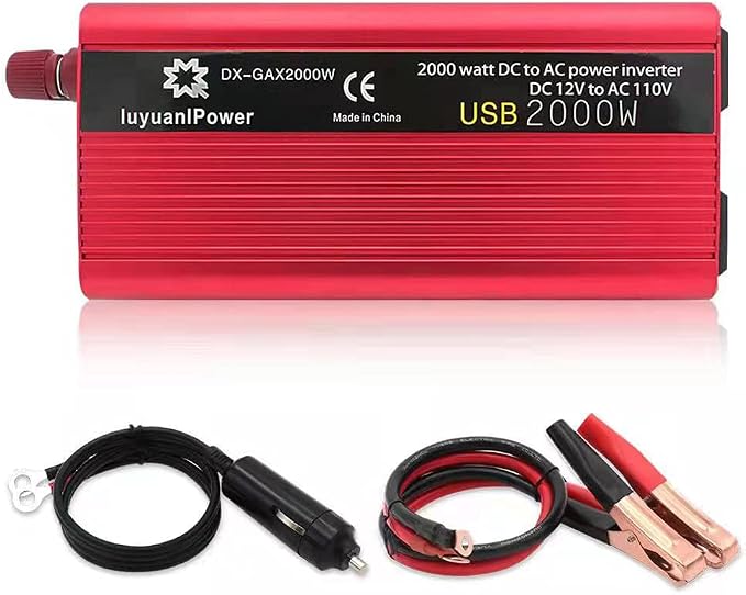 2000w Power Inverters Car Power Inverter Car Inverter 12v to 110v 900W/2000W - Image 4