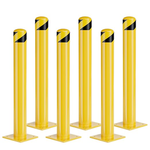 Safety Bollards, 48 inch Height Bollard Post, by SpecializeinYourNeeds