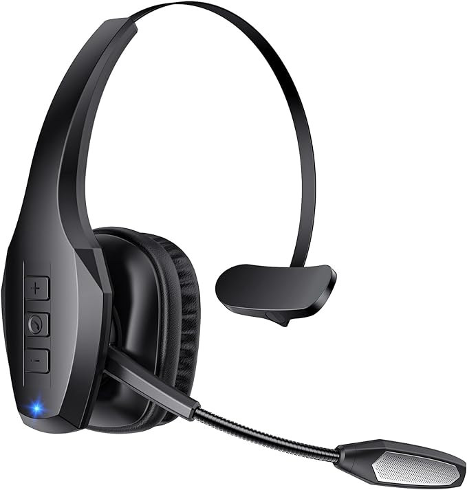 Trucker Bluetooth Headset, Wireless Headset by NECODE