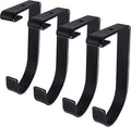 4-Pack Heavy Duty Add-On Flat Hook Accessory by Saderoy