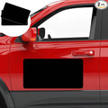 2 Pack Blank Car Door Magnet Sticker, Rounded Corners Magnetic Vehicle Sign by ANOER