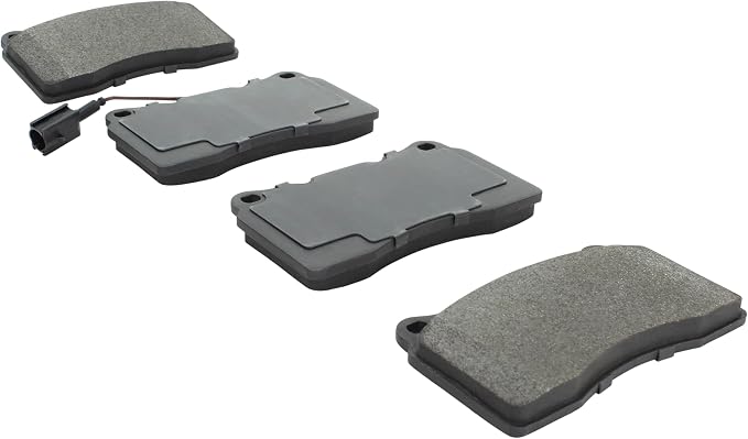 Premium Semi-Metallic Front Brake Pads Compatible - Image 2