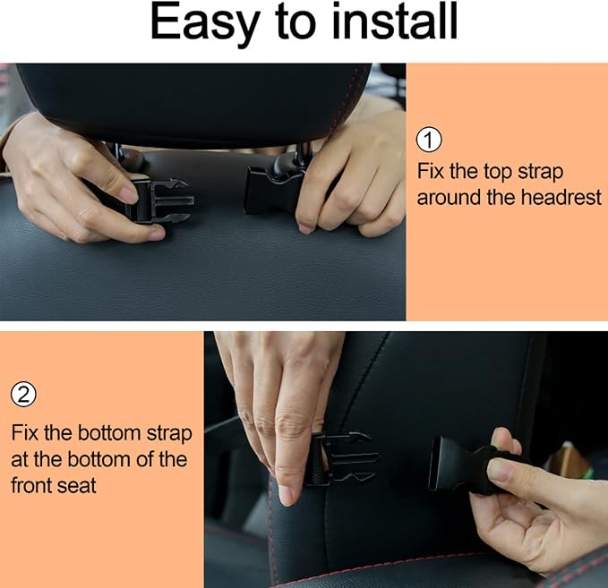 Universal Tactical Seat ​Back Organizer Vehicle Molle Panel Organizer Storage - Image 7