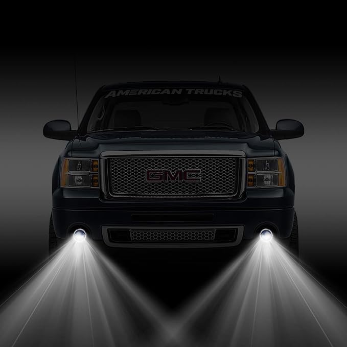 Tecoom LED Fog Lights, 1 Pair Bumper Driving Fog Lamps Compatible - Image 3