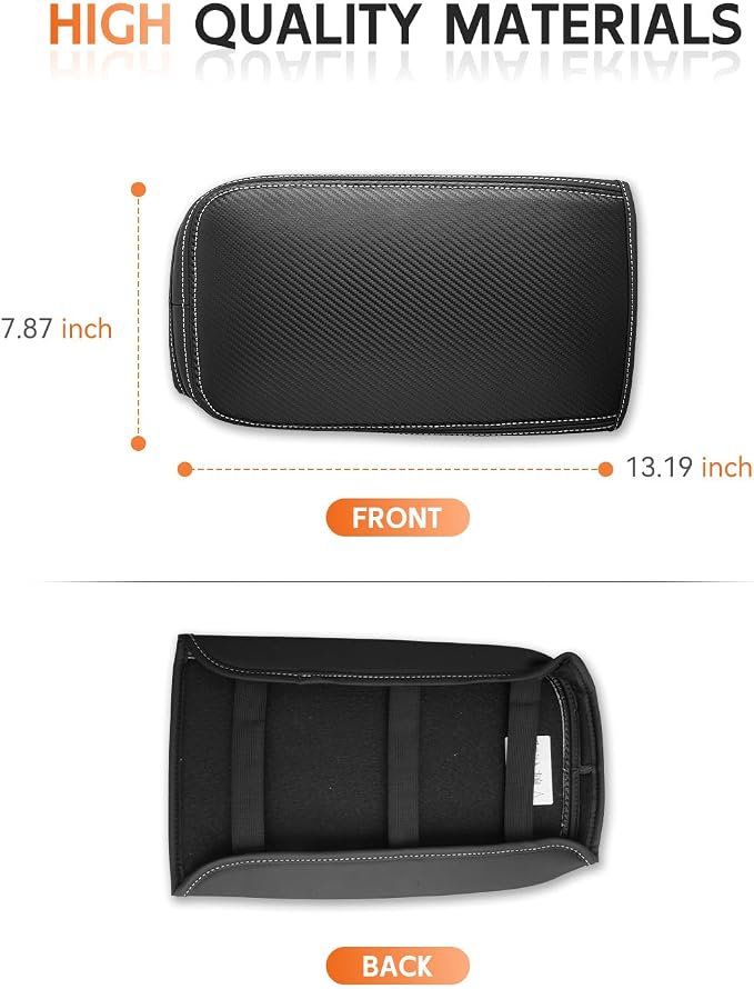CDEFG for Chevrolet Blazer 2019-2025 Center Console Cover Armrest Box Cover for - Image 7