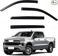 Window Visors Rain Guards fits 2019-2025 Silverado & GMC Sierra 1500, by Unknown