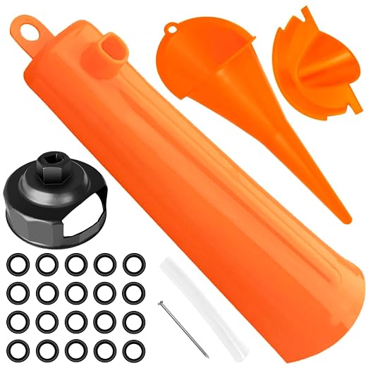 Oil Change Tool Kit for Harley Davidson Accessories, Oil Filter Wrench by Shonee
