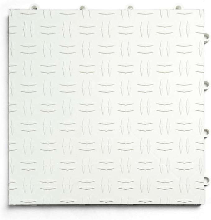 GarageTrac Diamond, Durable Interlocking Modular Garage Flooring Tile by BigFloors