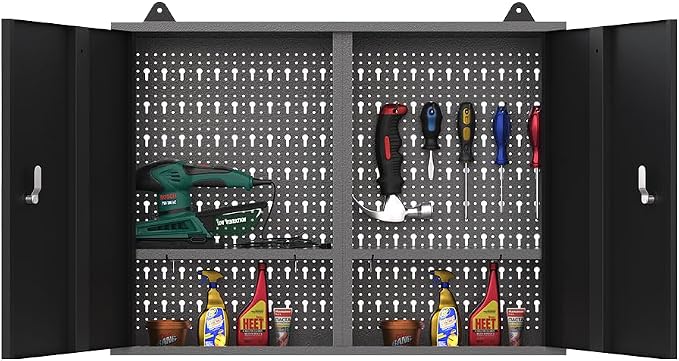 JZD Steel Garage Wall Mounted Tool Cabinet - Image 8