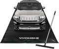 VIVOHOME Containment Mat with Stay Put Corner, PVC Garage Mats by VIVOHOME