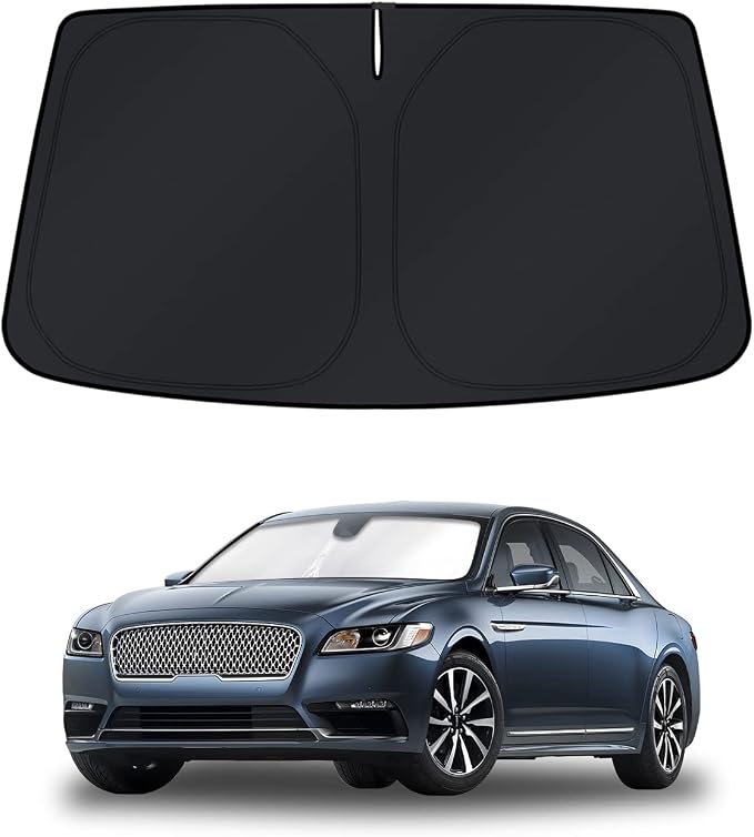 KUST Windshield Sun Shade for Lincoln Continental 2017-2020 Window Shade Sun by KUST