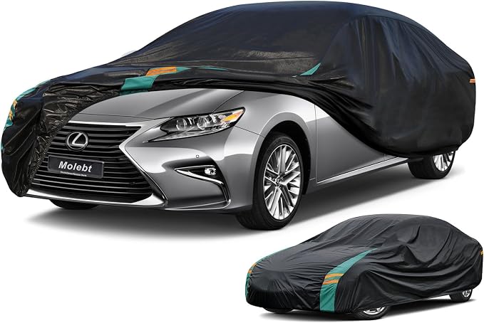 Coupe Car Cover Custom Fit for Lexus ES 300 330 350, Waterproof All Weather for by Molebt